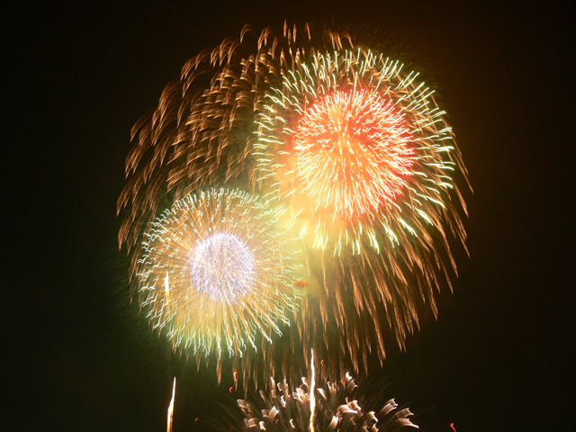 2009　東京湾の花火